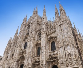 Duomo di Milano in Italia.