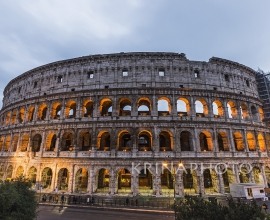 Colosseo a Roma, Italia
