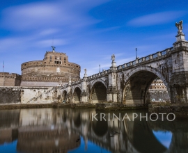 Castel St. Angelo in Rome in Italy.